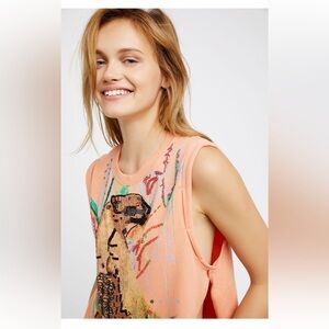 NWT free people jungle bay tunic